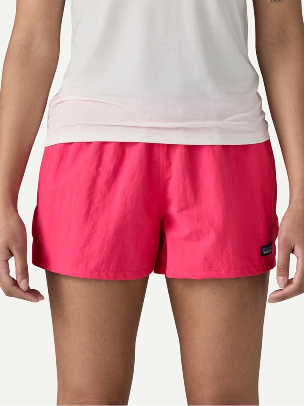 Patagonia Barely Baggies Shorts S Luminous Pink Unlined
